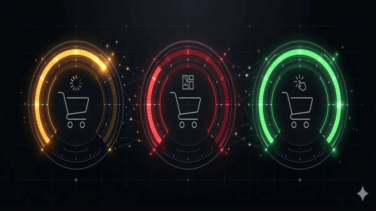 WooCommerce Core Web Vitals failure rate vs standard WordPress